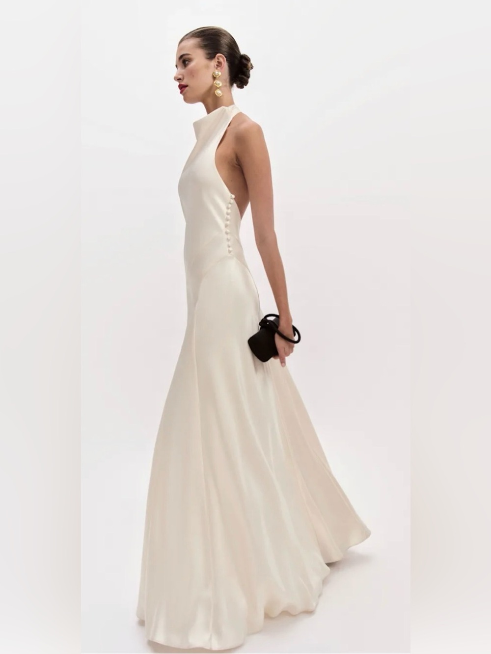 NWT Reformation Roy Satin Dress — Size 6